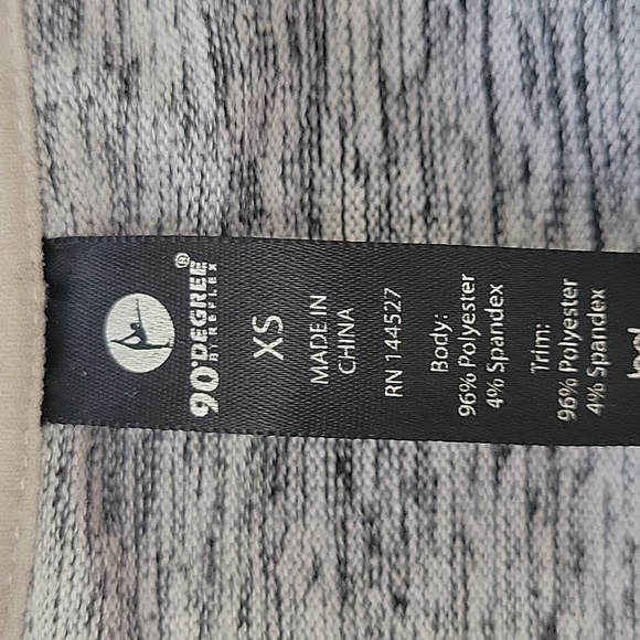 💲1️⃣ 90 Degrees by Reflex XS Women Grey Crew Lightweight Longsleeve Sweater - Picture 13 of 13